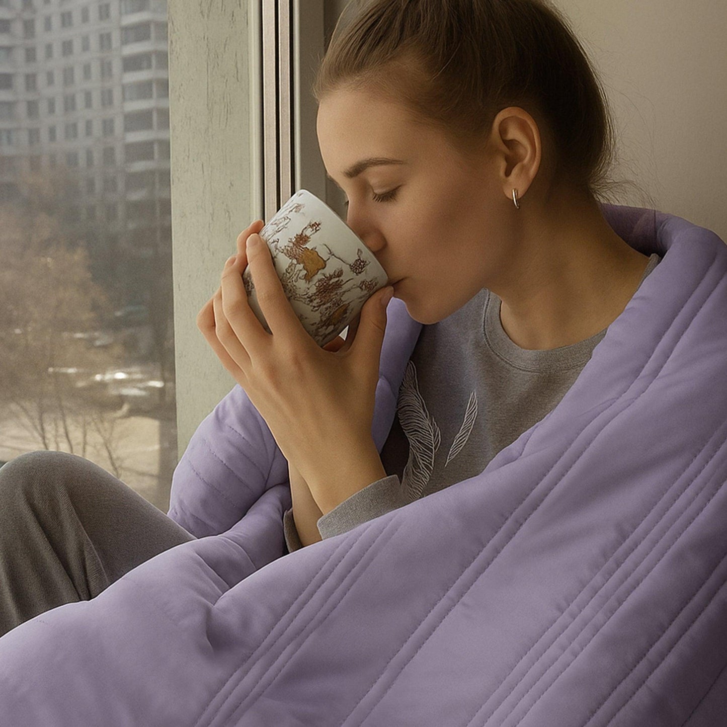 Temperature-Regulating Blanket - All-Season Comfort - Buy 1 Get 1 FREE