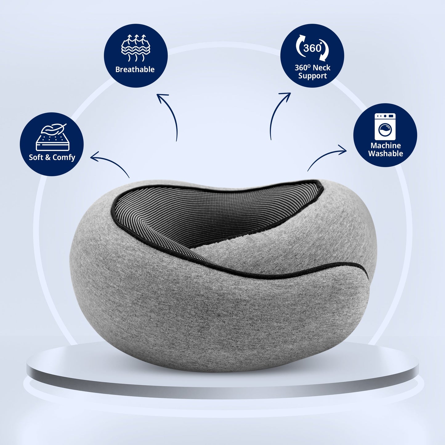 Travel Neck Support Pillow - Buy 1 Get 1 FREE