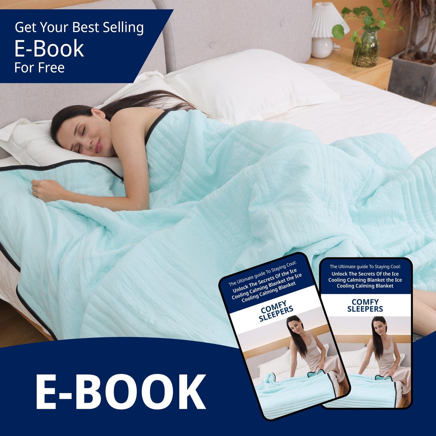Temperature-Regulating Blanket - All-Season Comfort - Buy 1 Get 1 FREE
