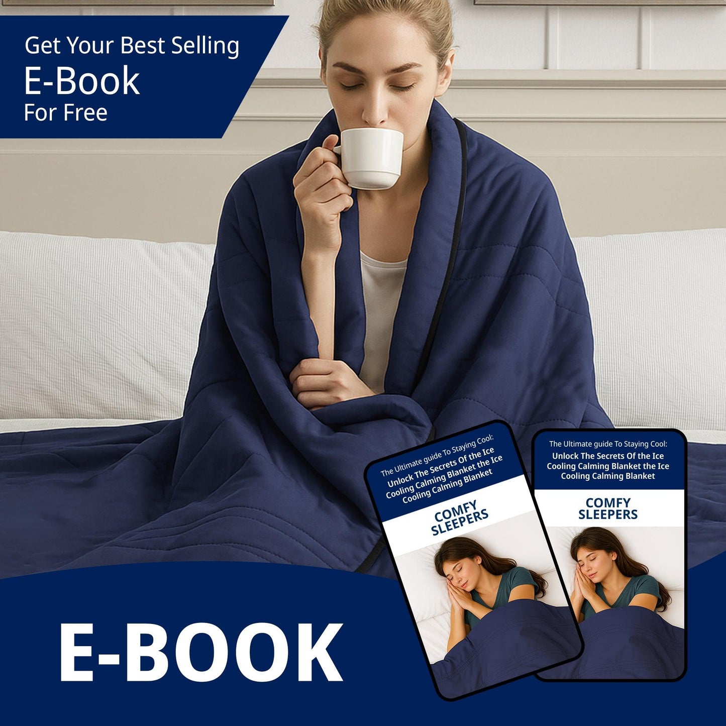 Temperature-Regulating Blanket - All-Season Comfort - Buy 1 Get 1 FREE
