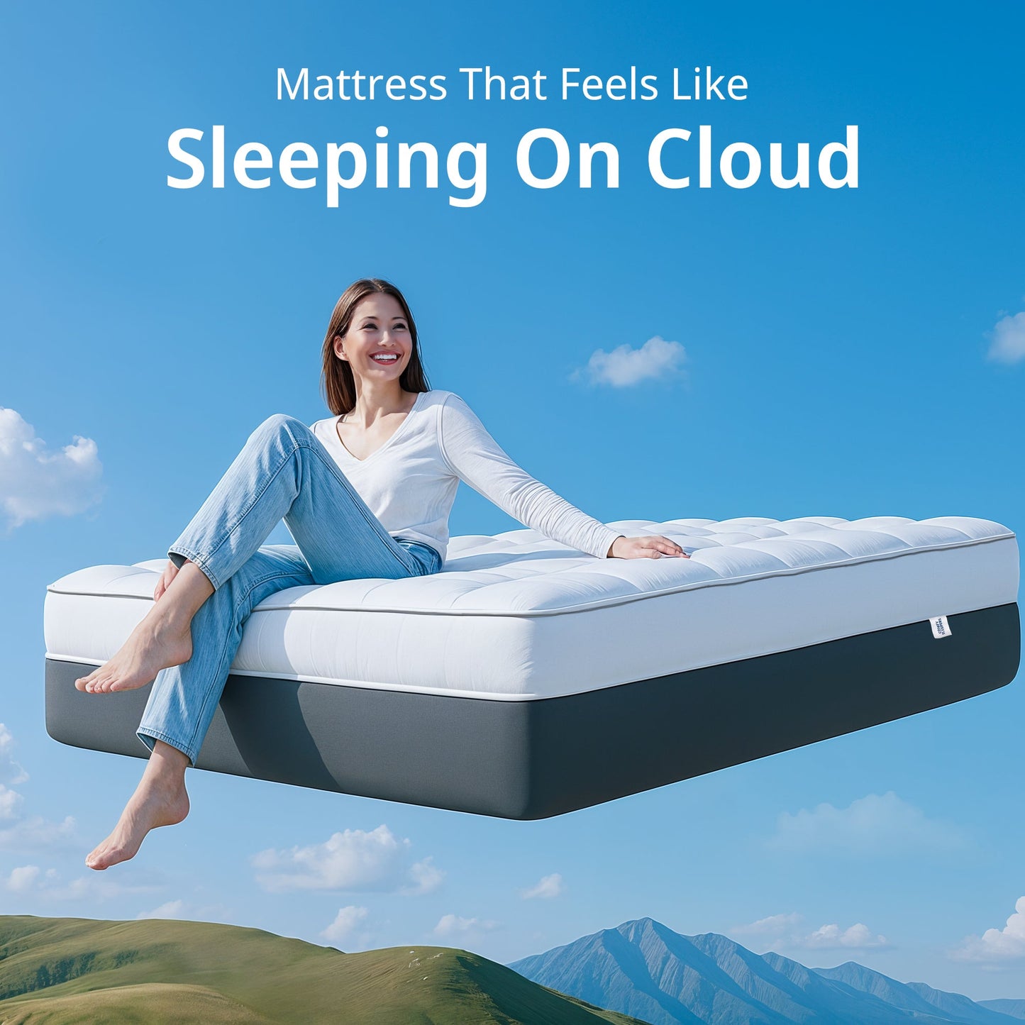 Luxury Top Mattress Topper – Comes with 10cm Thickness