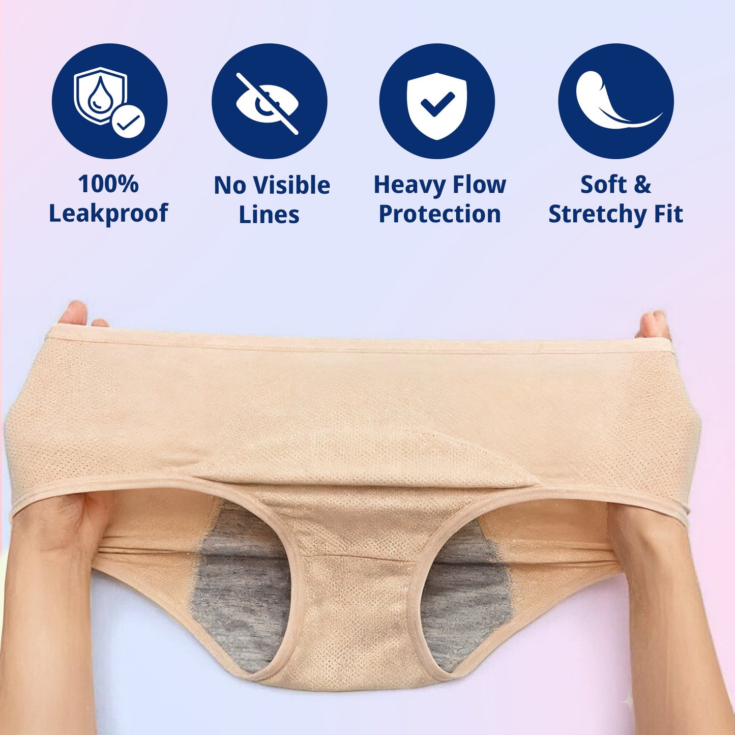 Leakproof High Waisted Panties