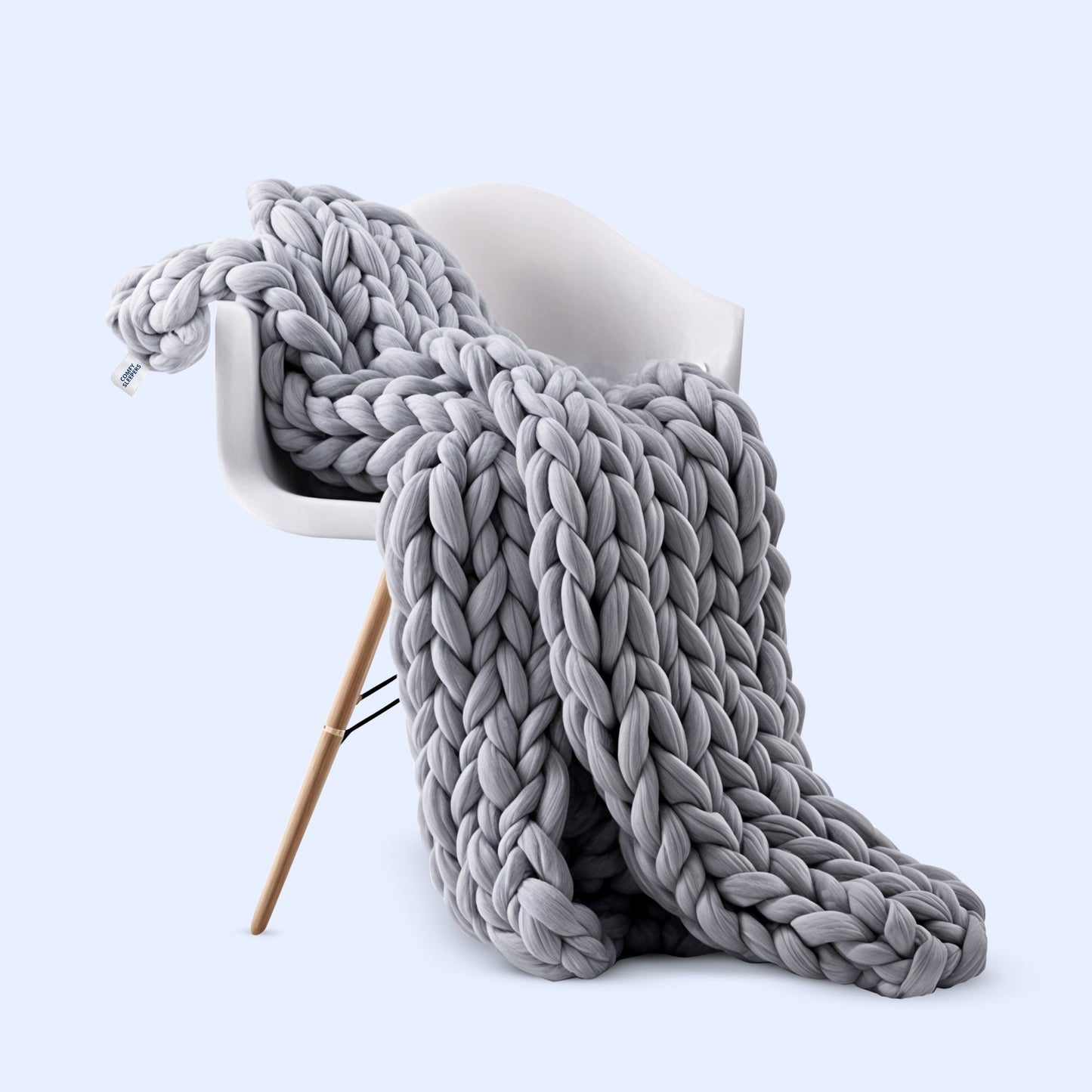 Chunky Knit Weighted Blanket