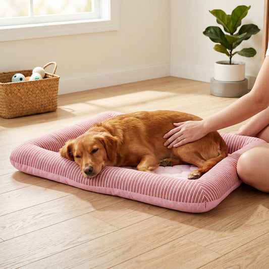 Summer Cooling Dog Mat with Sides