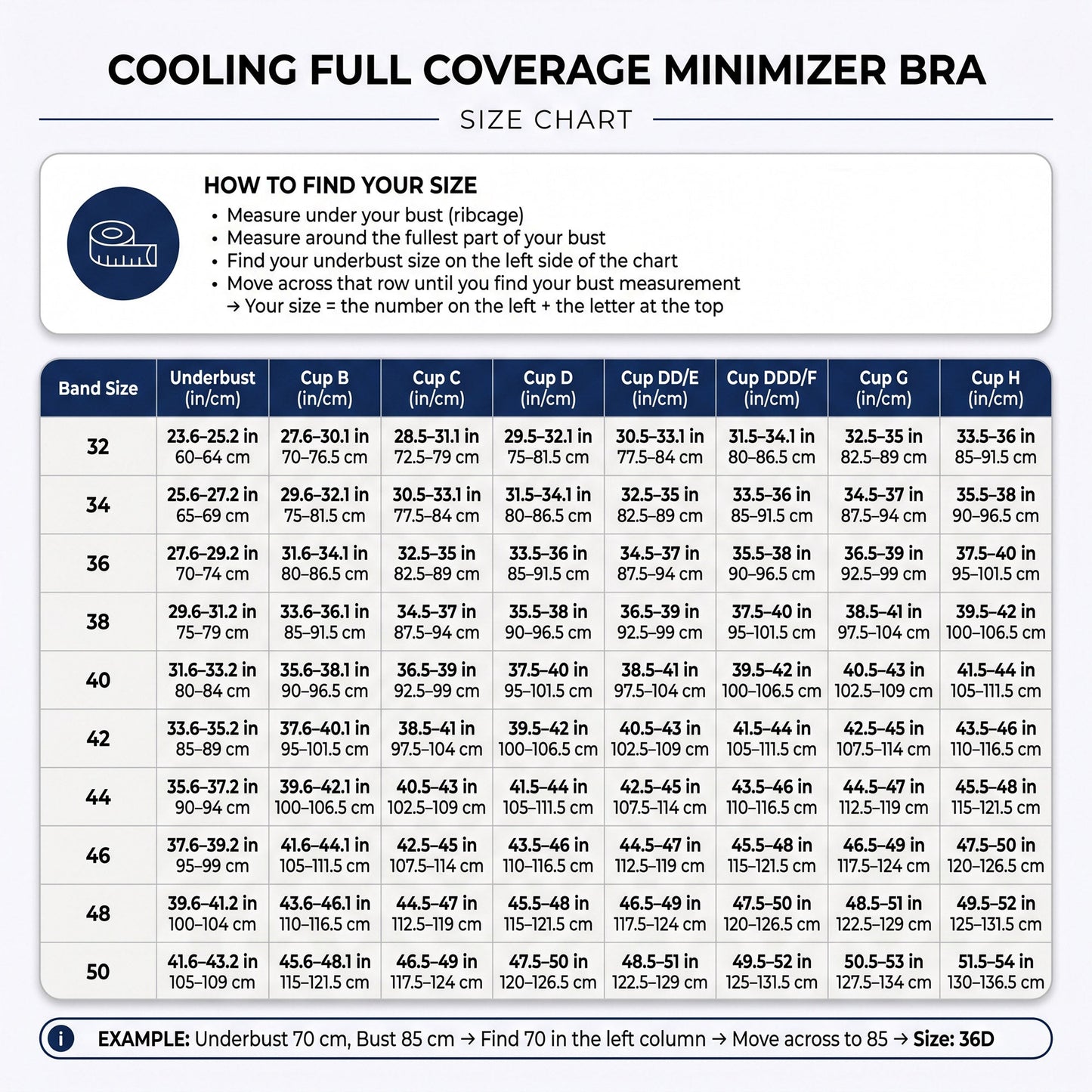 Chill Minimizer Pro Bra - Cooling Full Coverage Minimizer Bra