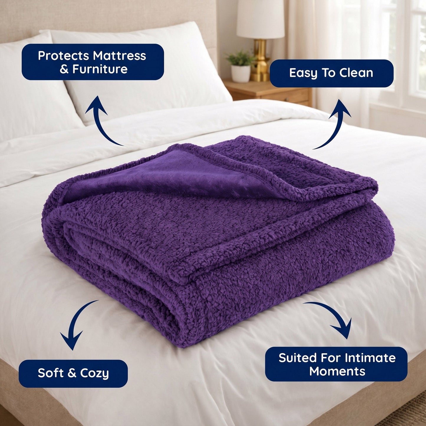 Waterproof Intimacy Blanket for Unmatched Comfort and Protection