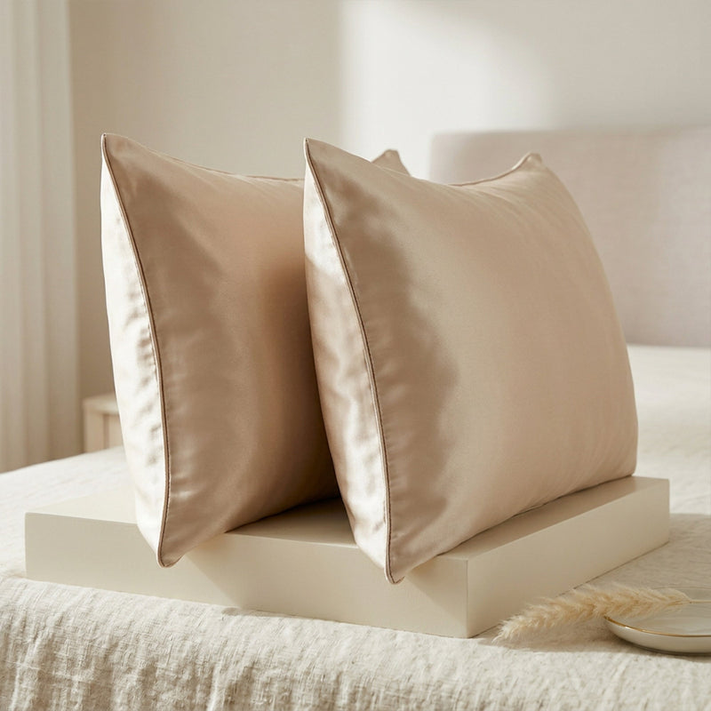 Luxury Silk Pillowcase (Pair) + 3x "FREE" Sleep Goodies