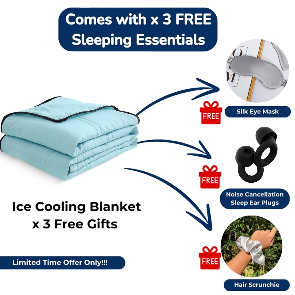 Ice Cooling Calming Blanket - Buy 1 Get 1 Free