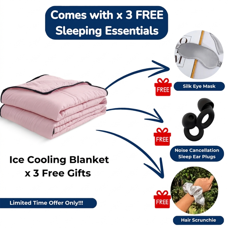 Ice Calming Cooling Blanket - Limited Time Offer