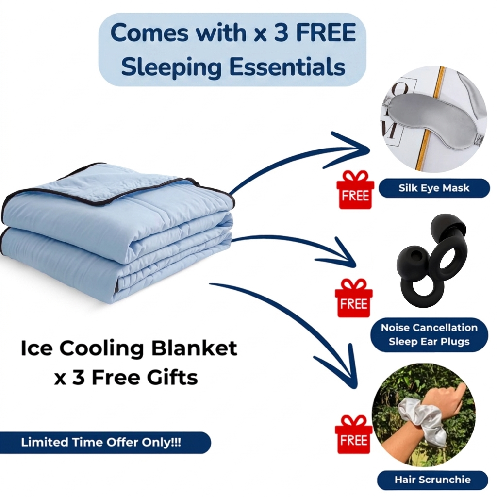 Temperature-Regulating Blanket - All-Season Comfort - Buy 1 Get 1 FREE