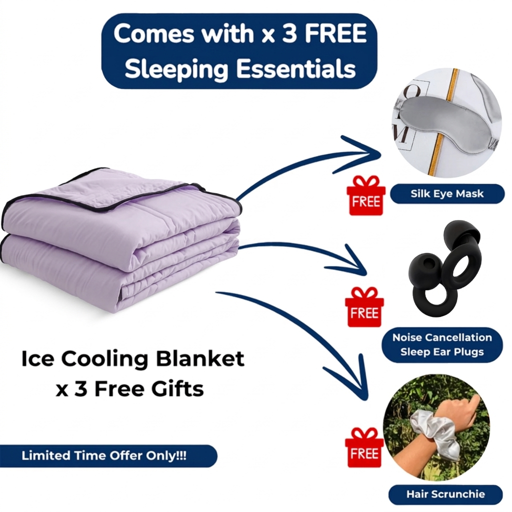 Ice Cooling Calming Blanket - Buy 1 Get 1 Free