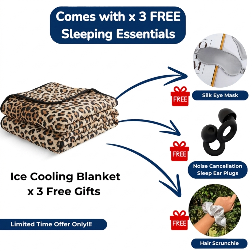 Ice Calming Cooling Blanket - Limited Time Offer