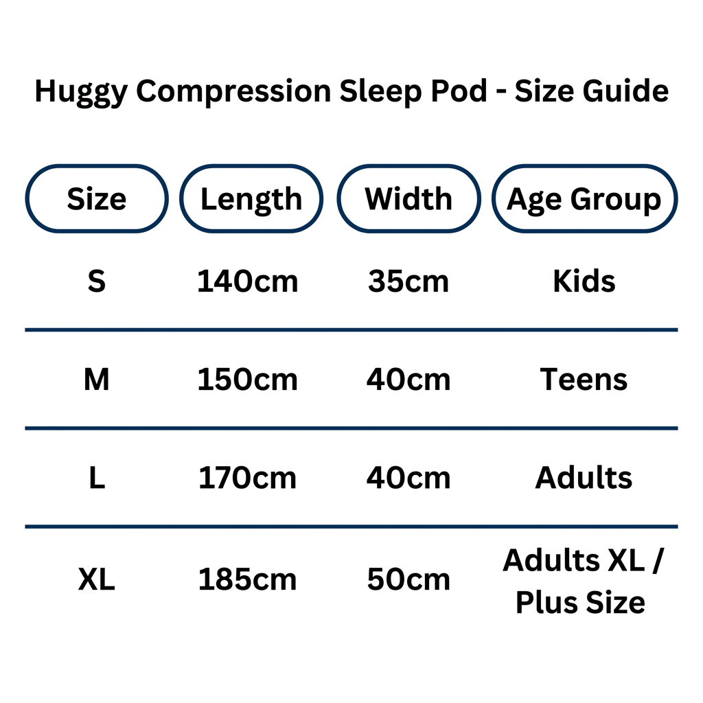 Huggy Compression Sleep Pod - Buy 1 Get 1 FREE