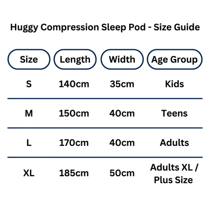Huggy Compression Sleep Pod - Buy 1 Get 1 FREE