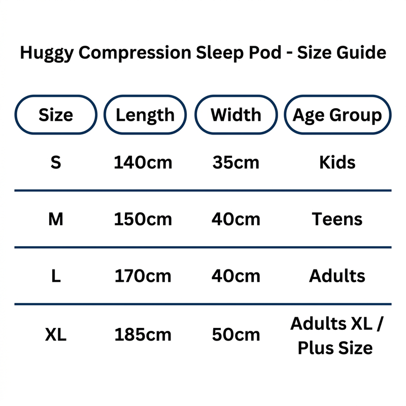 Huggy Compression Sleep Pod - Buy 1 Get 1 FREE